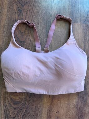 lululemon athletica Soft Dusty Pink Sports Bra